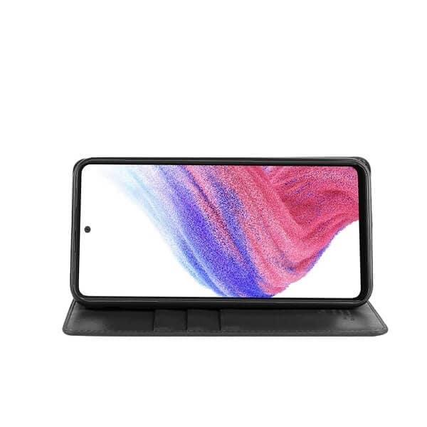Samsung Galaxy A53 5G Hanman Leather Wallet Case Flip Card Holder Slots Magnetic Shockproof Cover (Black) Samsung Galaxy A53 5G Hanman Leather Wallet Case Flip Card Holder Slots Magnetic Shockproof Cover (Black)